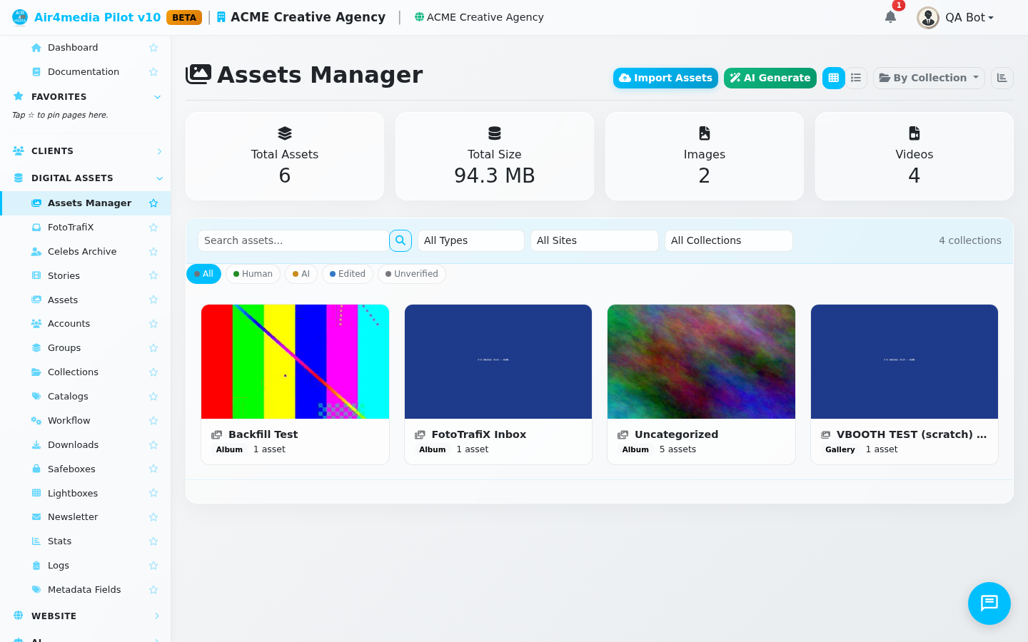 Assets Manager