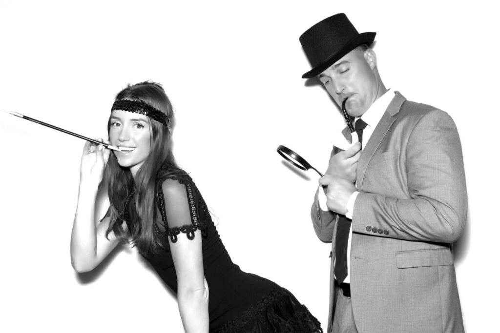 The Curve Pro photo booth