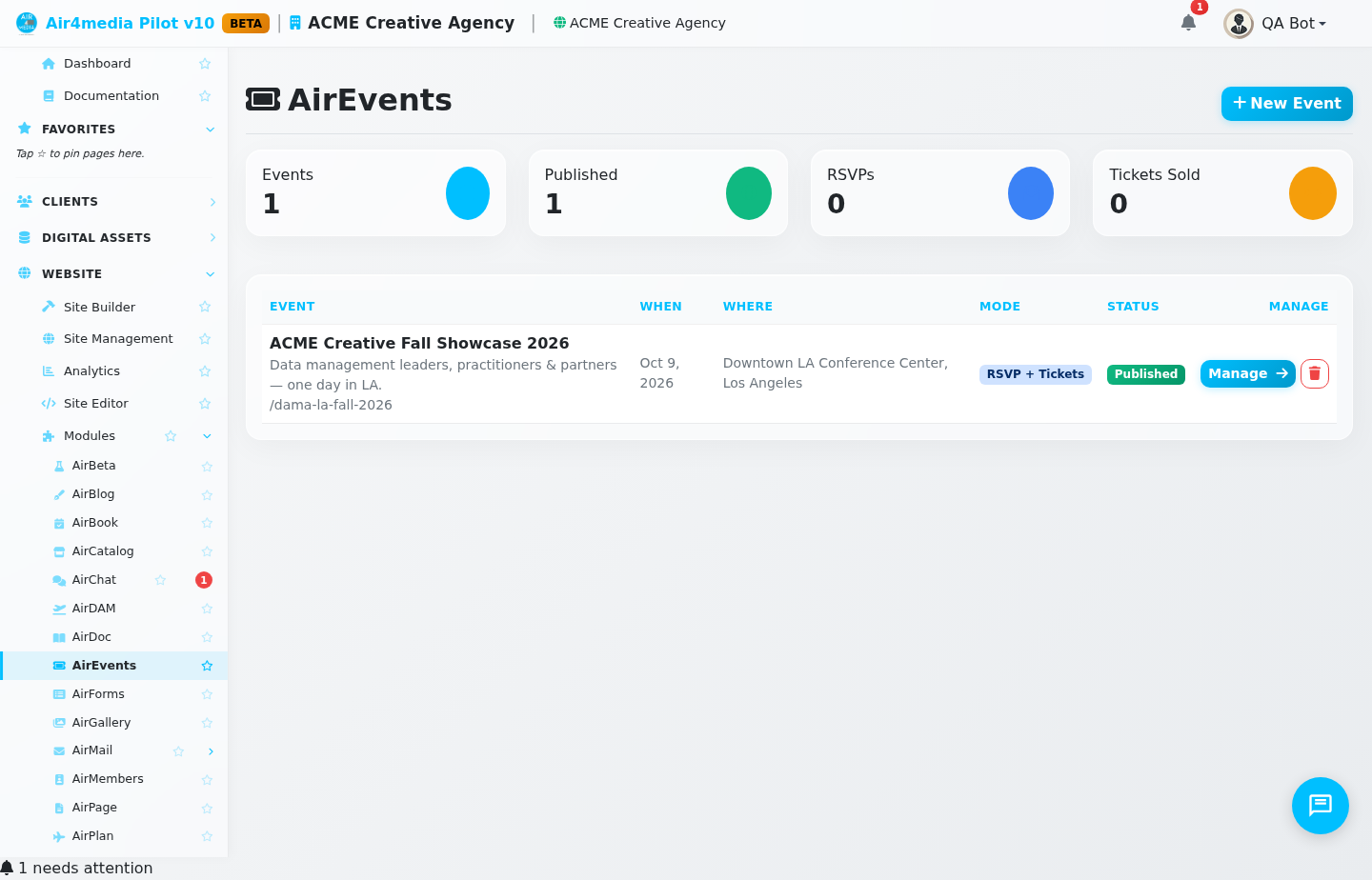 AirEvents