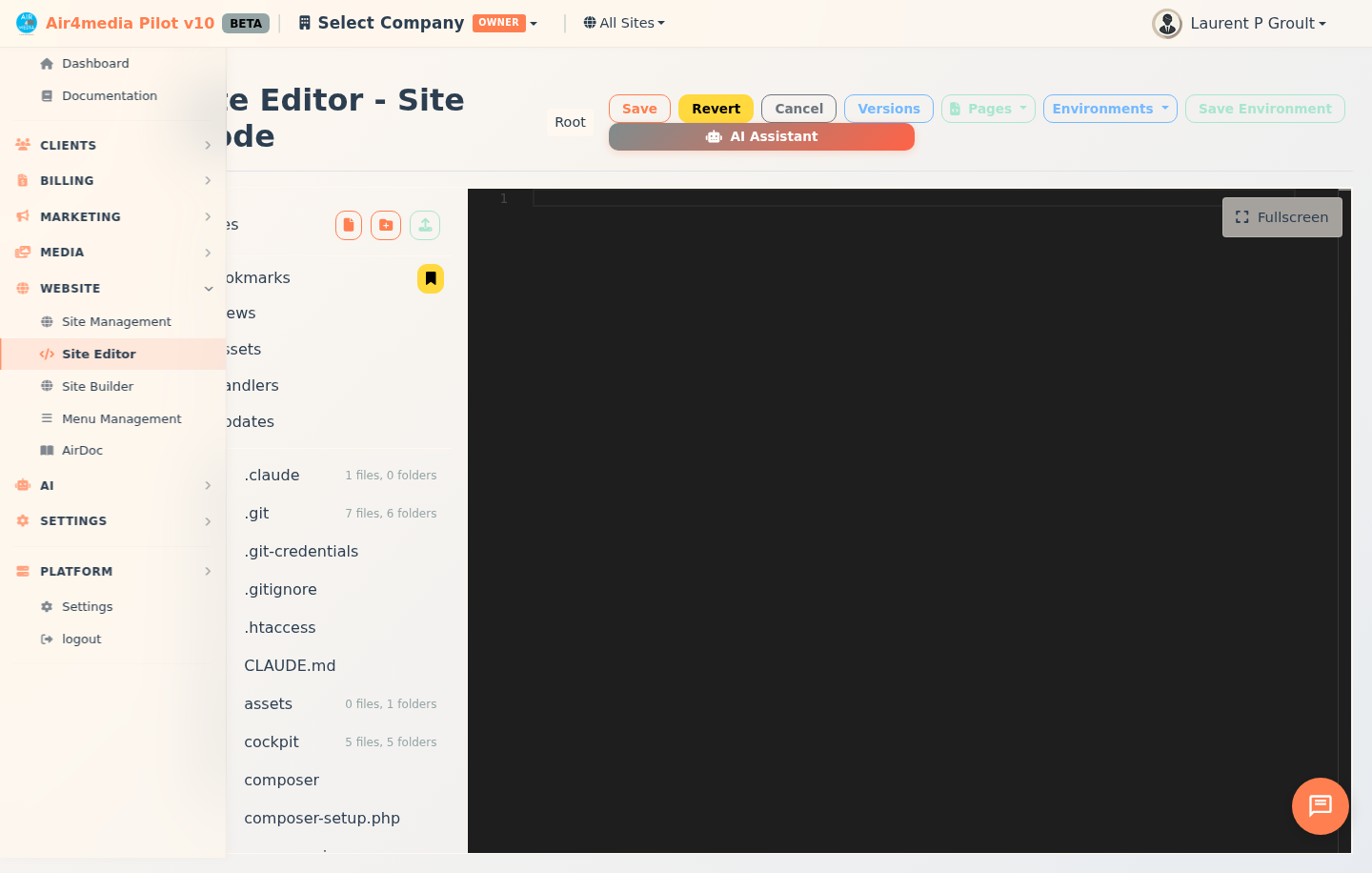 Site Editor