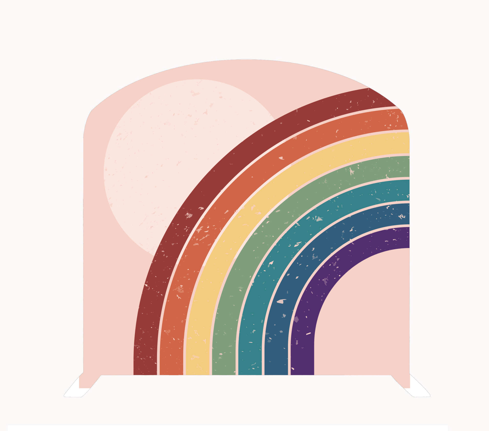 Mid Century Modern Rainbow