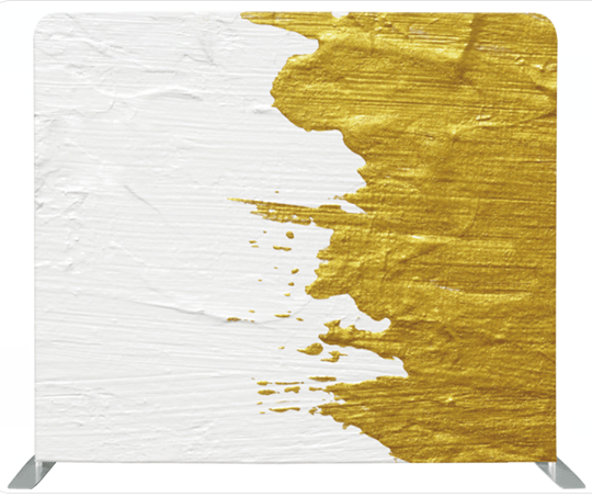 White & Gold Paint