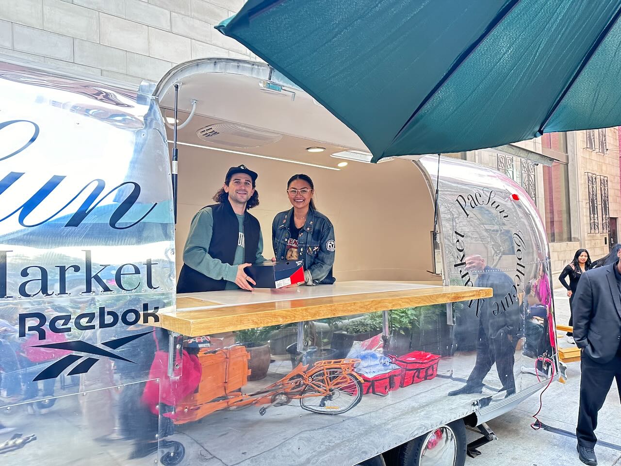PacSun x Reebok Airstream pop-up