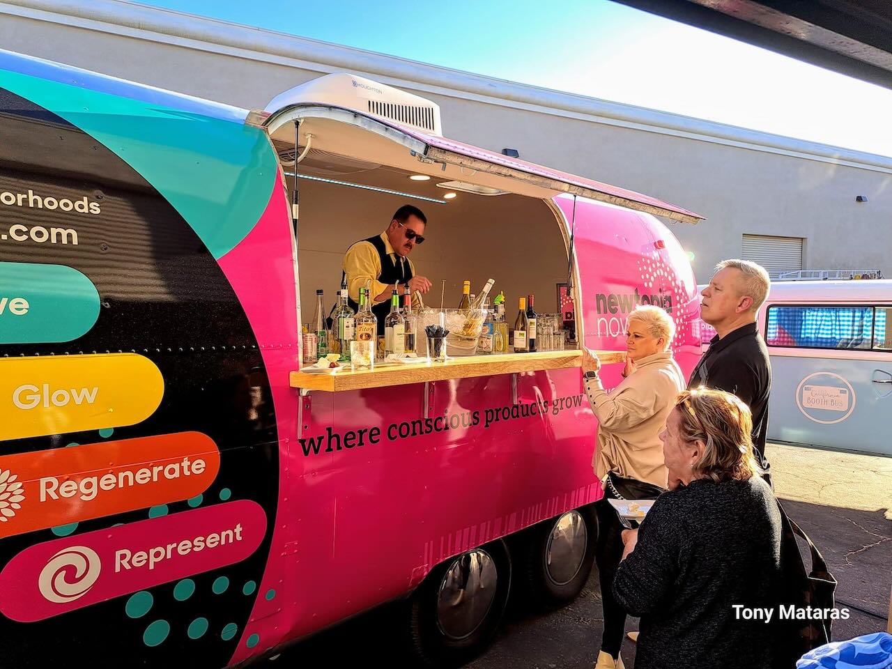 Newtopia Now Airstream bar