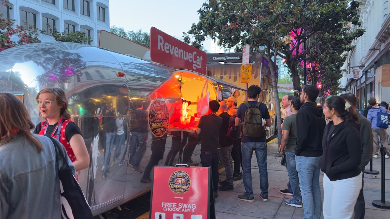 RevenueCat evening crowd