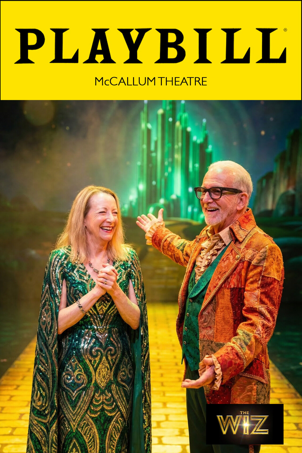Playbill Cover - The Wiz (McCallum Theatre)