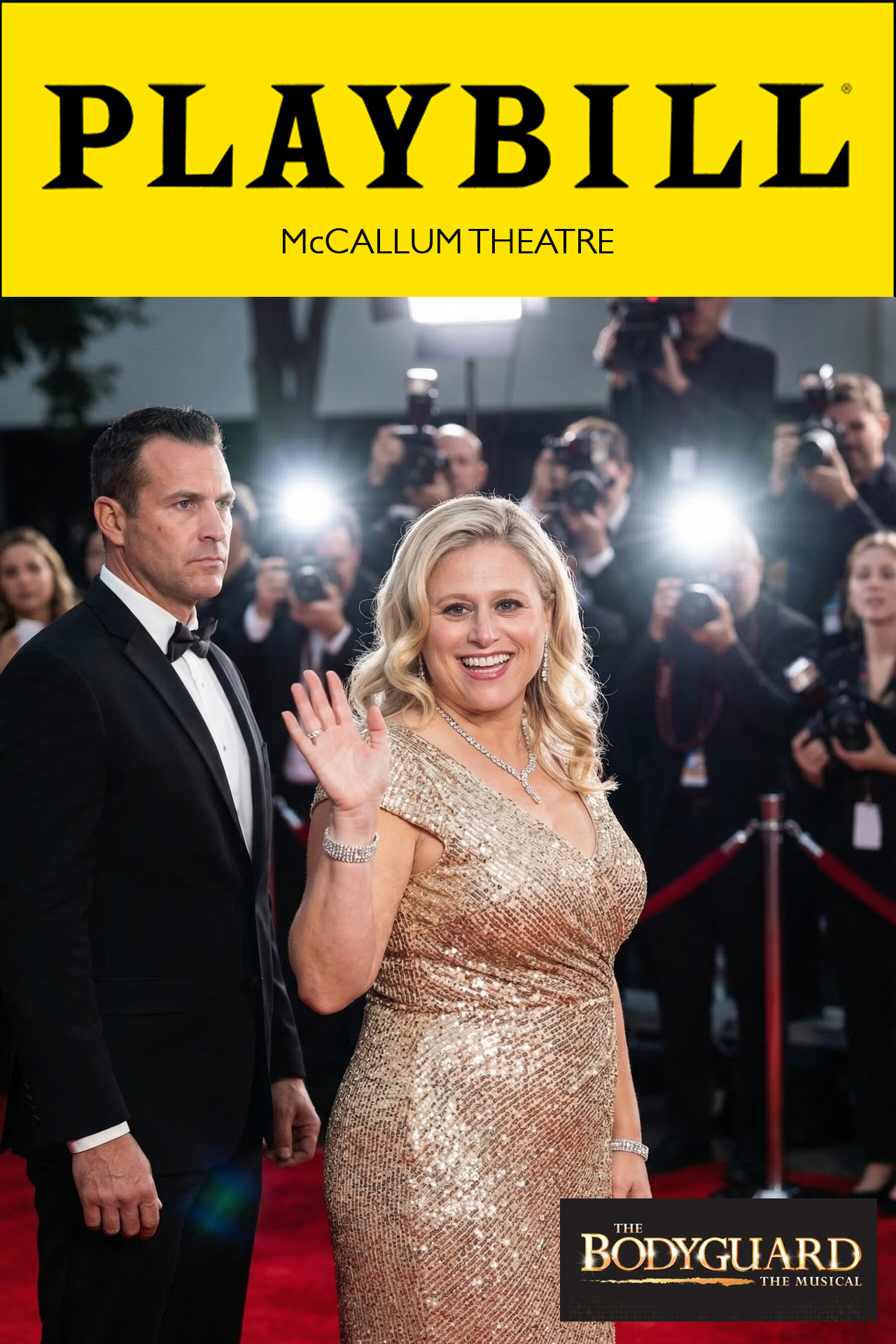 Playbill Cover - The Bodyguard (McCallum Theatre)