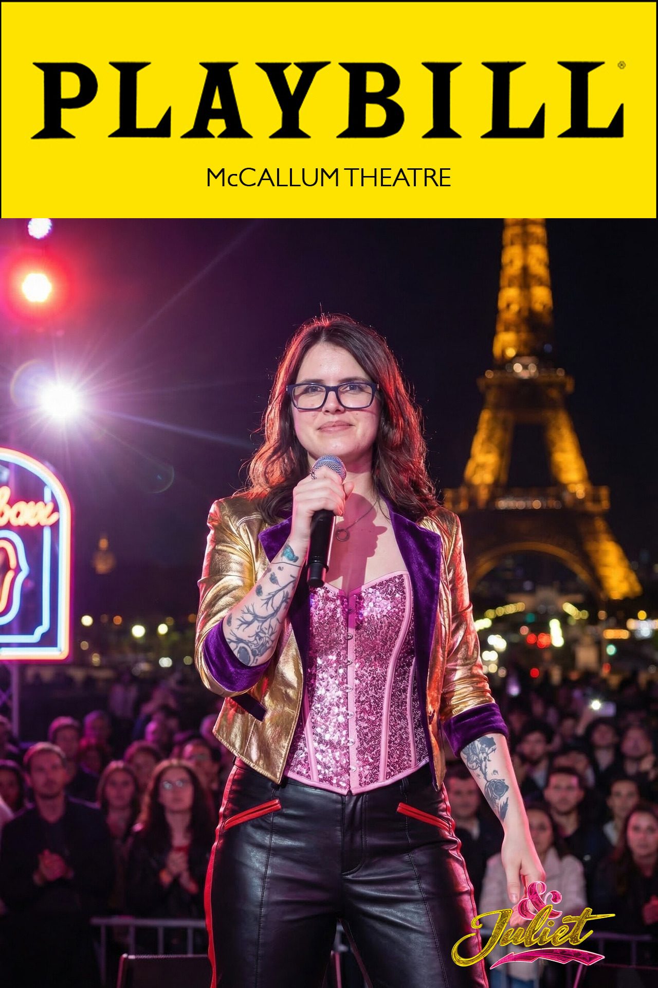 Playbill Cover - & Juliet (McCallum Theatre)