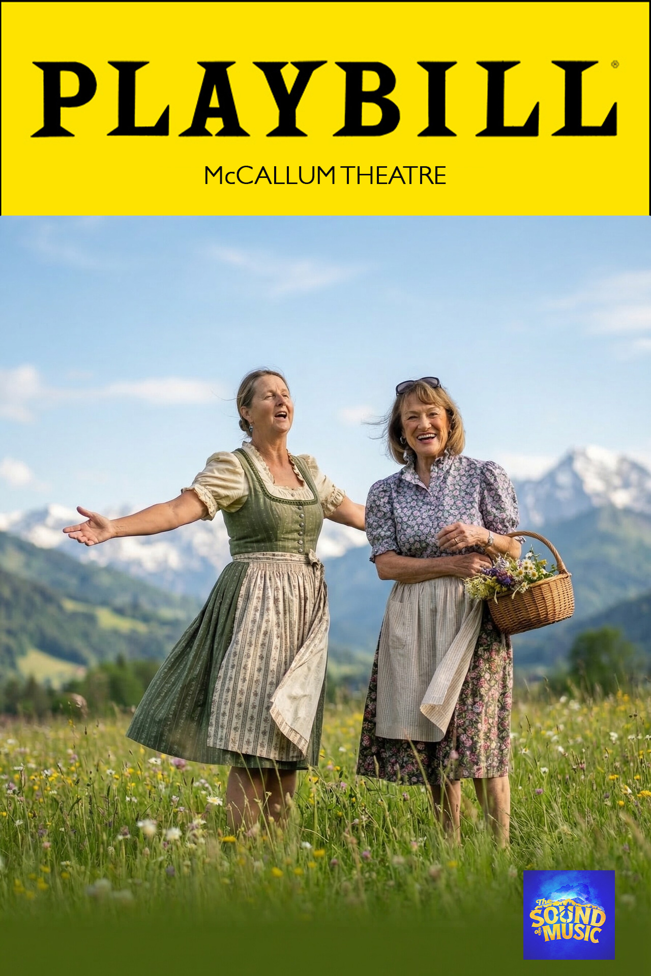 Playbill Cover - The Sound of Music (McCallum Theatre)