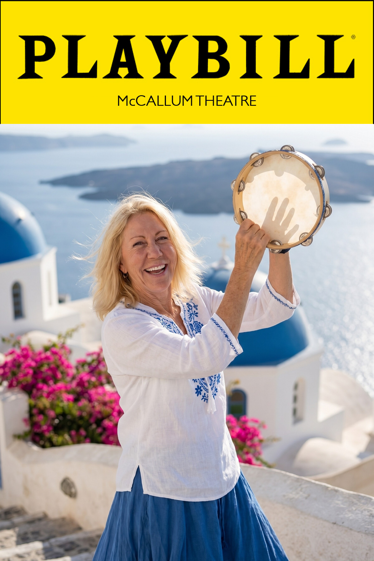 Playbill Cover - Mamma Mia! (McCallum Theatre)