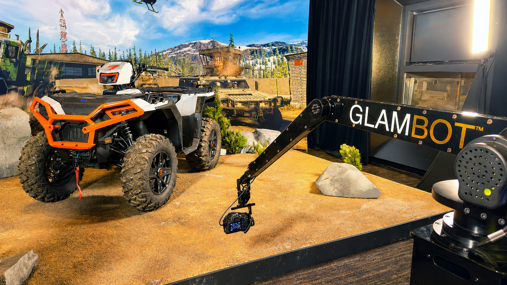 Coachella Party GlamBot at Call of Duty Polaris, Las Vegas