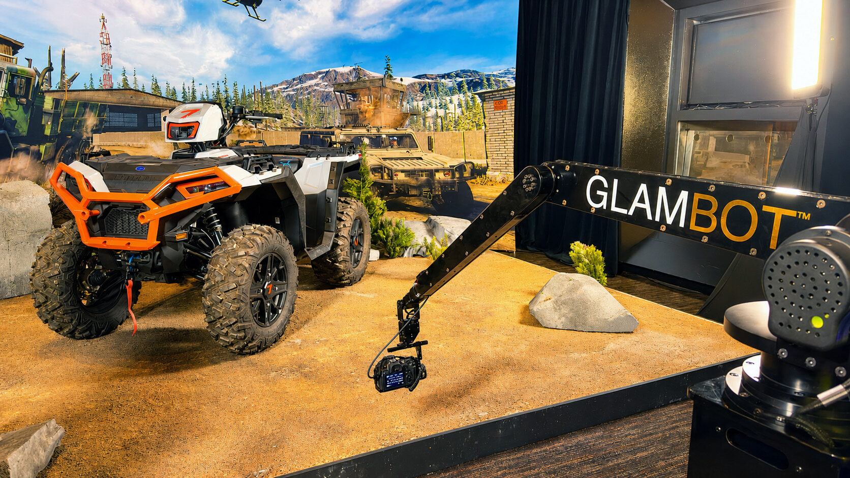 Coachella Party GlamBot at Call of Duty Polaris, Las Vegas