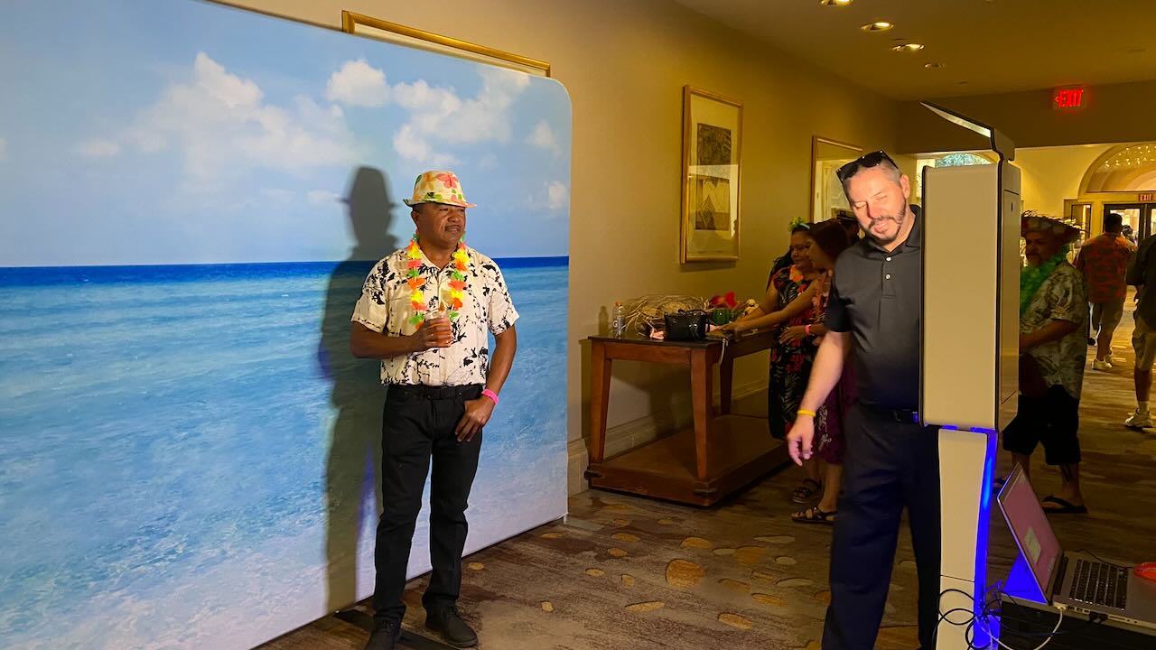 Backdrops, Props and the Walk-In Pairing