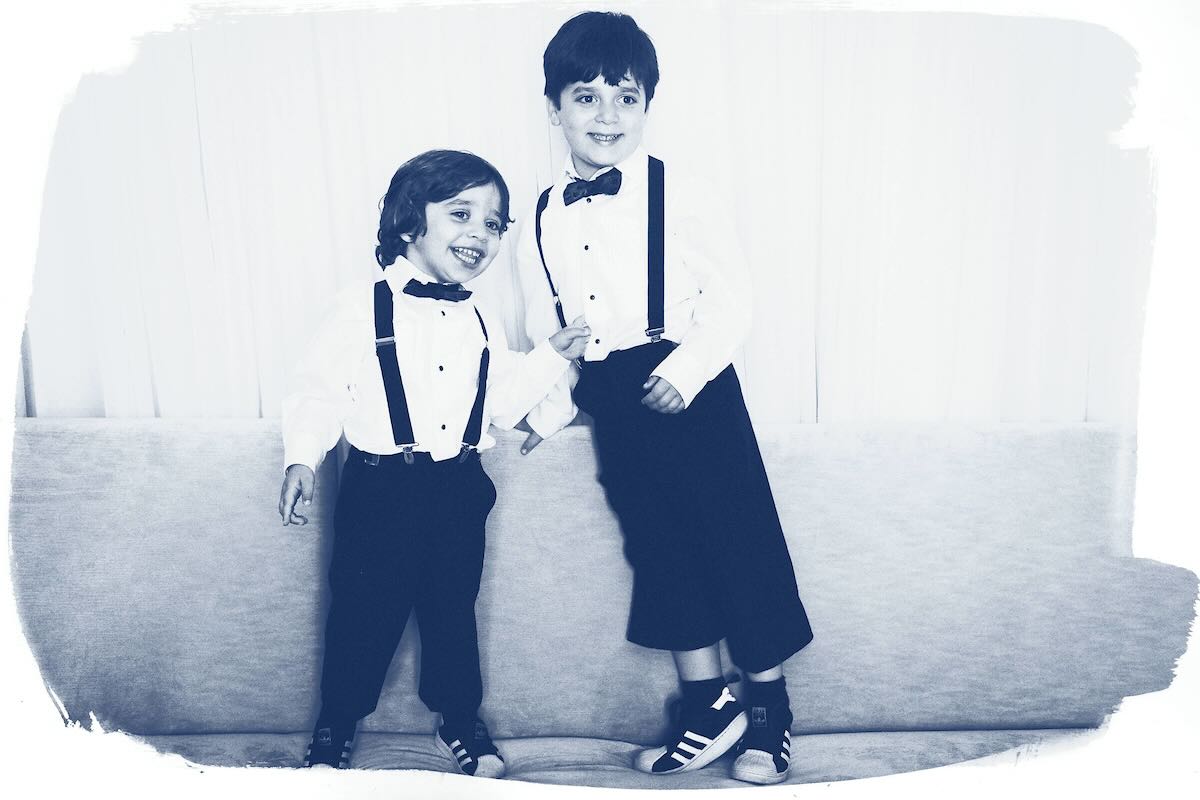Bw blue tone two boys formalwear