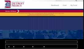 
							         02.4 My Portal | University of Detroit Mercy Libraries / Instructional ...								  
							    