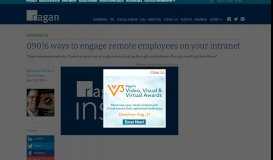 
							         090]6 ways to engage remote employees on your intranet ...								  
							    
