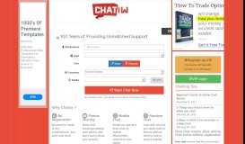 
							         #1 Chatiw - Free chat rooms online with no registration ...								  
							    