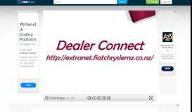 
							         1 Dealer Connect Dealer Connect - ppt download - SlidePlayer								  
							    