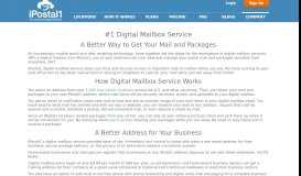 
							         #1 Digital Mailbox Service - 850 Real Addresses | iPostal1								  
							    