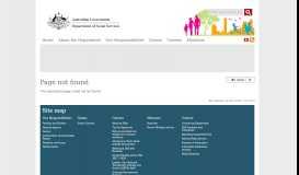 
							         1 FaHCSIA Online Funding Management System (FOFMS)								  
							    