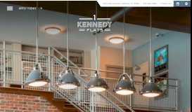 
							         1 Kennedy Flats is a pet-friendly apartment community in Danbury, CT								  
							    