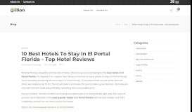 
							         10 Best Hotels To Stay In El Portal Florida - Top Hotel Reviews | The ...								  
							    