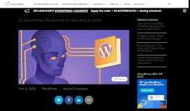 
							         10 Best WordPress Plugins for E-Learning - CreativeMinds								  
							    