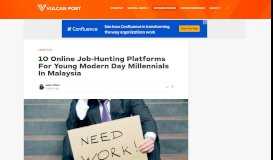 
							         10 Online Job-Hunting Platforms In Malaysia - Vulcan Post								  
							    