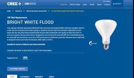 
							         100 Watt Replacement BR30 Bright White Flood Gen5 - Cree Bulb								  
							    