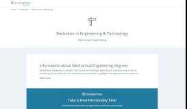 
							         1,029 Bachelors in Mechanical Engineering - BachelorsPortal.com								  
							    
