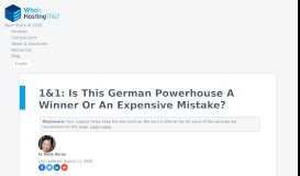 
							         1&1: Is This German Powerhouse A Winner Or An Expensive Mistake ...								  
							    