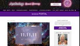 
							         11:11:11 Portal - Awakenings Sacred Journeys								  
							    