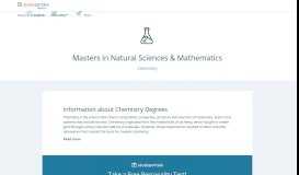 
							         1,122 Masters in Chemistry - MastersPortal.com								  
							    