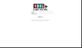 
							         123.Net, Inc.(Login)								  
							    