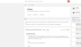 
							         129 Plutio Reviews - Pros, Cons and Rating | Product Hunt								  
							    
