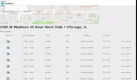 
							         1300 W Madison St, Chicago, IL 60607 1 Bedroom Apartment for Rent ...								  
							    