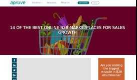 
							         14 of the Best Online B2B Marketplaces for Sales Growth - Apruve Blog								  
							    