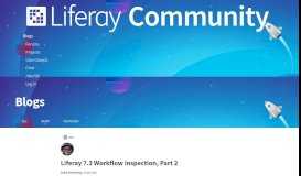 
							         - 15 Awesome Web Portal Examples - Liferay Community								  
							    