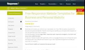 
							         15 Free Amazing Responsive Business Website Templates - Responsee								  
							    