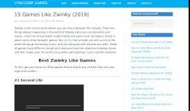 15 Games Like Zwinky (2019) - LyncConf          