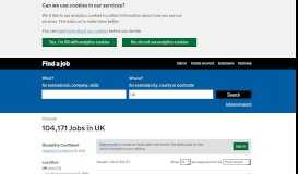 
							         154,521 Jobs in UK								  
							    