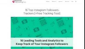 
							         16 Top Instagram Followers Trackers [+Free Tracking Tool]								  
							    