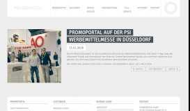 
							         160115 PP News PSI Düsseldorf - Home | PROMOPORTAL ...								  
							    