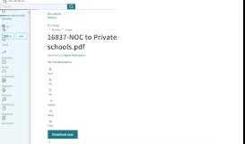 
							         16837-NOC to Private schools.pdf - Scribd								  
							    