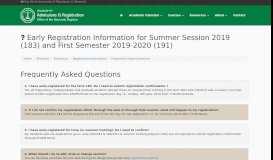 
							         (183) and First Semester 2019-2020 (191) - KFUPM | Deanship of ...								  
							    