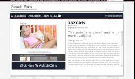
							         18XGirls » 18XGirls.com » Similar Premium Teen Sites In ...								  
							    