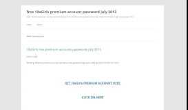 
							         18xGirls free premium accounts passwords July 2013 | free ...								  
							    
