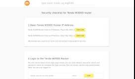 
							         192.168.0.1\192.168.1.1 - Tenda W300D Router login and ...								  
							    