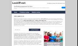 
							         192.168.0.13 - Private Network | IP Address Information Lookup								  
							    