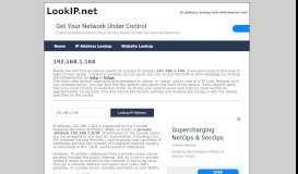 
							         192.168.1.104 - Private Network | IP Address Information ...								  
							    